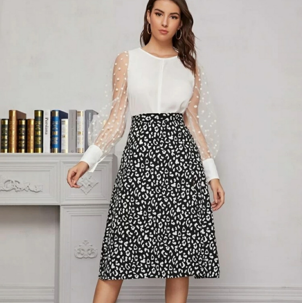 Animal print skirt 3×$30